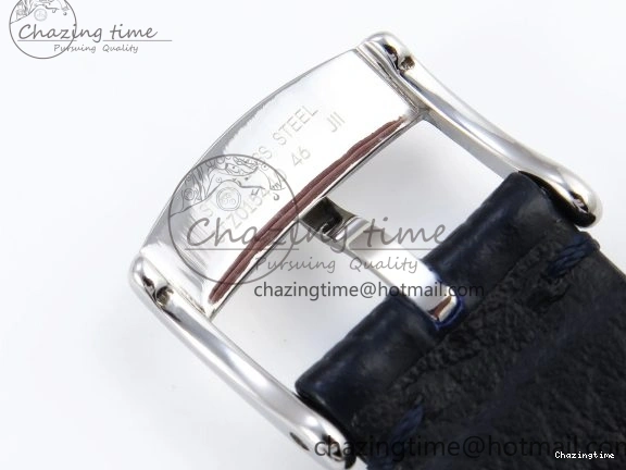 1230 Trendsetting De Ville Power Reserve SS MKF 1:1 Best Edition Blue Textured Dial on Black Leather Strap A 7742